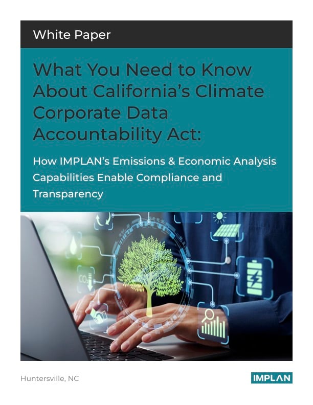 Scope 1, 2, and 3 IMPlAN White Paper Cover